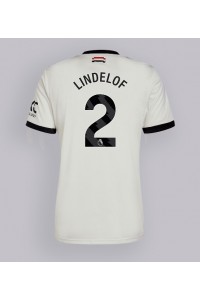 Manchester United Victor Lindelof #2 Fotballdrakt Tredje Klær 2024-25 Korte ermer